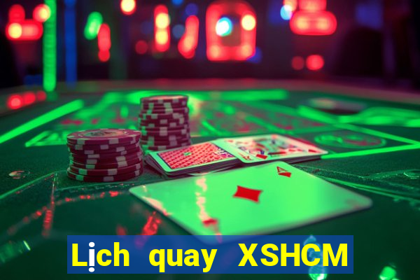 Lịch quay XSHCM ngày 30