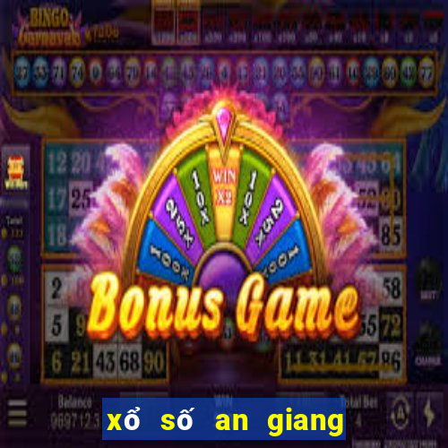 xổ số an giang 20 tháng 10