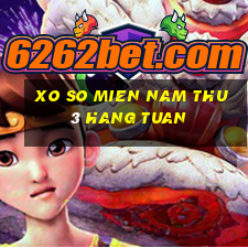 xo so mien nam thu 3 hang tuan