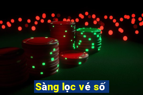 Sàng lọc vé số