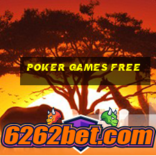 poker games free