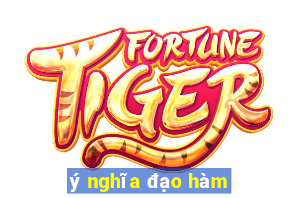 ý nghĩa đạo hàm