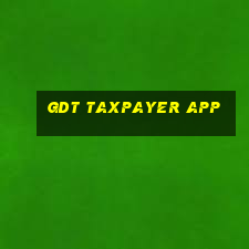 gdt taxpayer app