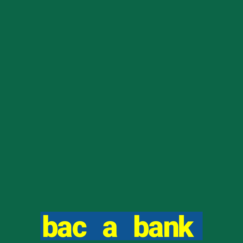 bac a bank corporate banking