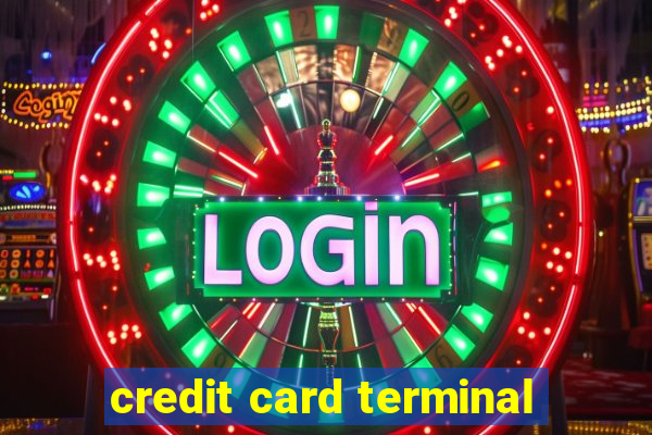 credit card terminal