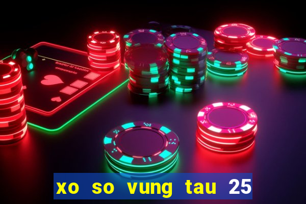 xo so vung tau 25 12 2024