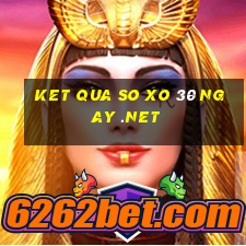 ket qua so xo 30 ngay .net