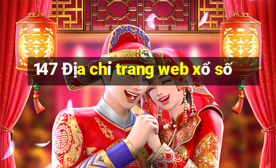 147 Địa chỉ trang web xổ số