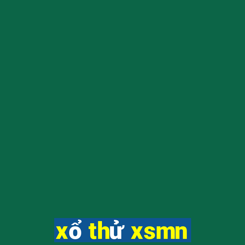 xổ thử xsmn