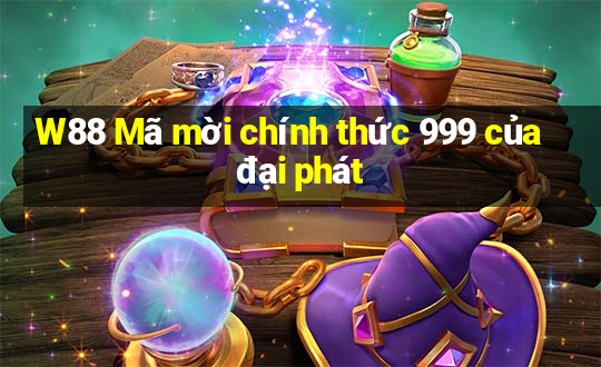 W88 Mã mời chính thức 999 của đại phát