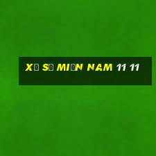 xổ số miền nam 11 11