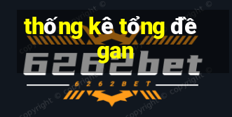 thống kê tổng đề gan