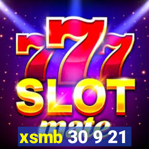 xsmb 30 9 21