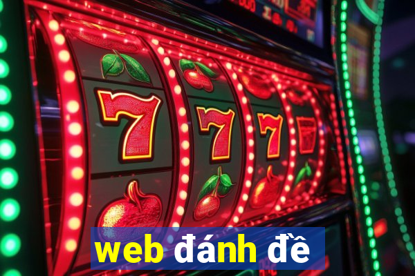 web đánh đề