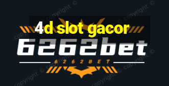 4d slot gacor