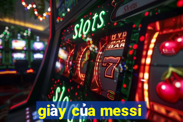 giày của messi