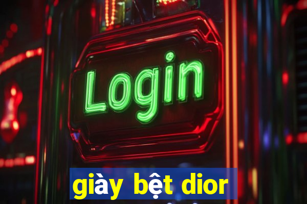 giày bệt dior