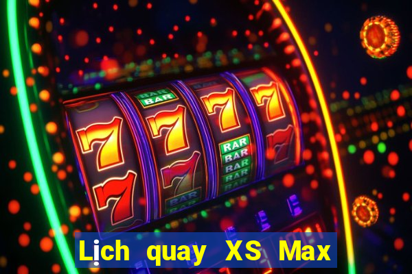 Lịch quay XS Max 4D ngày 31