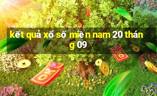 kết quả xổ số miền nam 20 tháng 09