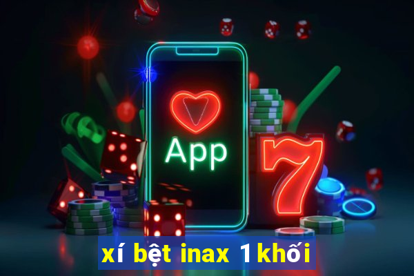 xí bệt inax 1 khối