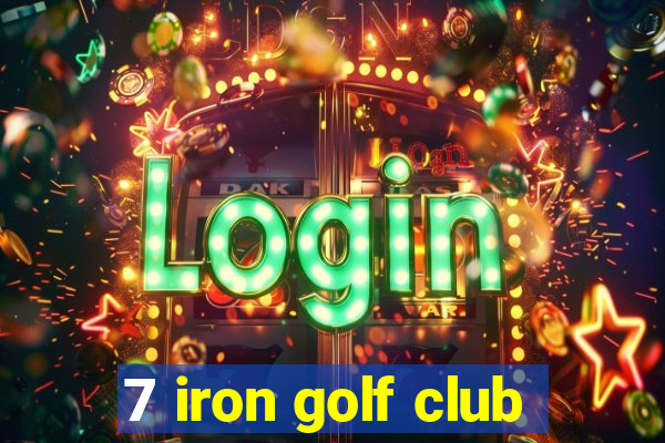 7 iron golf club