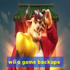 wii u game backups