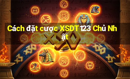 Cách đặt cược XSDT123 Chủ Nhật