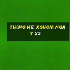 Thống kê XSHCM ngày 25