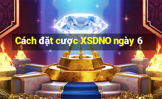 Cách đặt cược XSDNO ngày 6