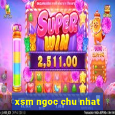 xsm ngoc chu nhat