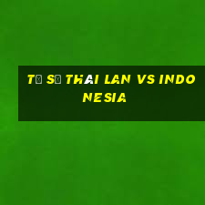 tỷ số thái lan vs indonesia