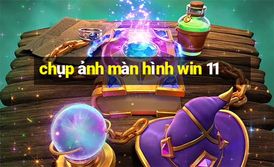 chụp ảnh màn hình win 11