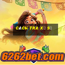 cách tra xổ số