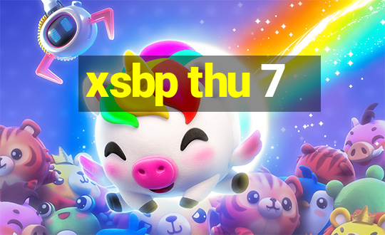 xsbp thu 7