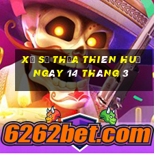 xổ số thừa thiên huế ngày 14 tháng 3