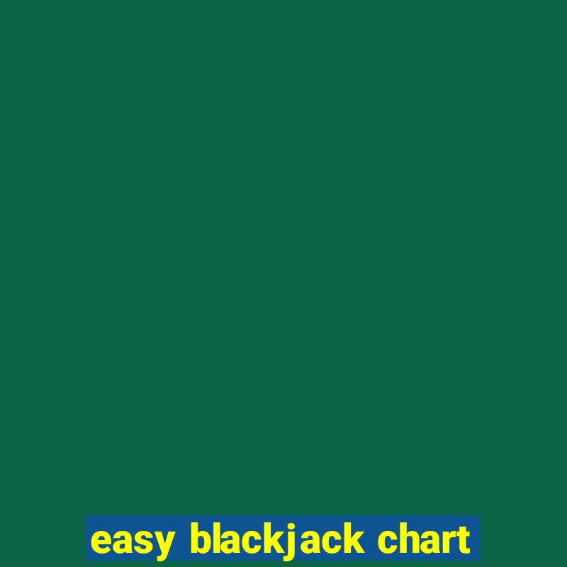 easy blackjack chart