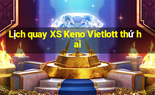 Lịch quay XS Keno Vietlott thứ hai