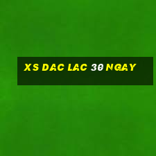 xs dac lac 30 ngay