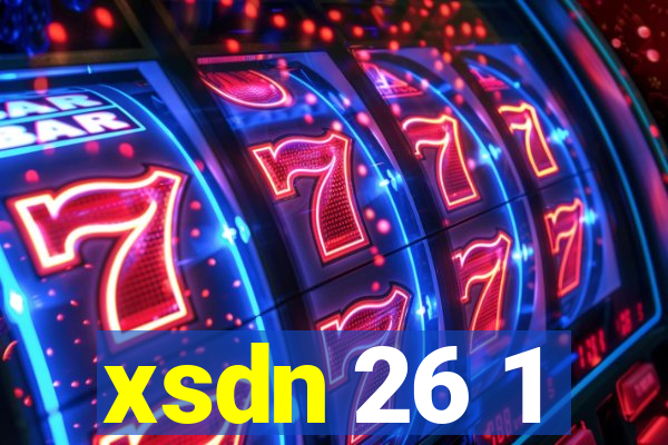 xsdn 26 1