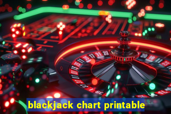 blackjack chart printable