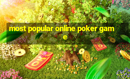 most popular online poker game