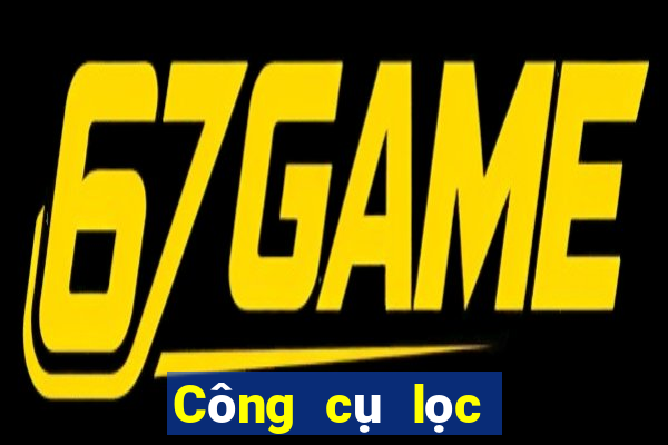 Công cụ lọc số xổ số