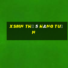 xsmn thứ 5 hàng tuần