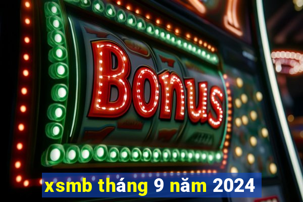 xsmb tháng 9 năm 2024