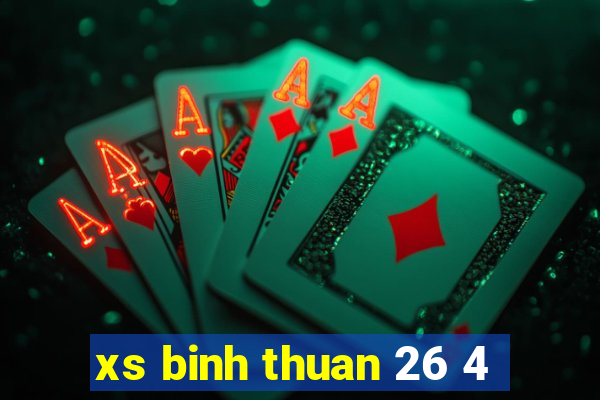 xs binh thuan 26 4