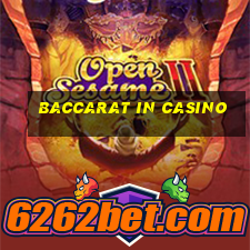 baccarat in casino