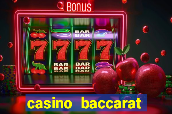 casino baccarat table games