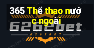 365 Thể thao nước ngoài