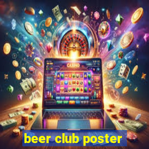 beer club poster