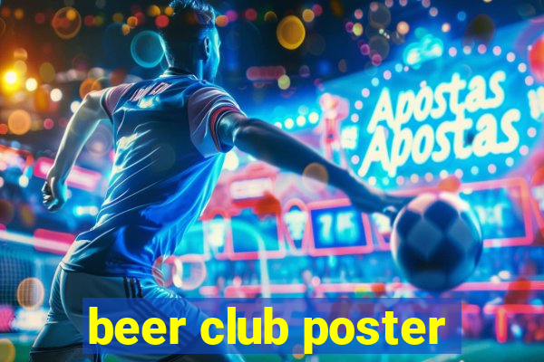 beer club poster